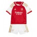 Arsenal Dětské Oblečení Domácí Dres 2023-24 Krátkým Rukávem (+ trenýrky)